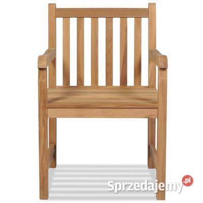 vidaXL Krzesła ogrodowe 2 lite drewno Warszawa