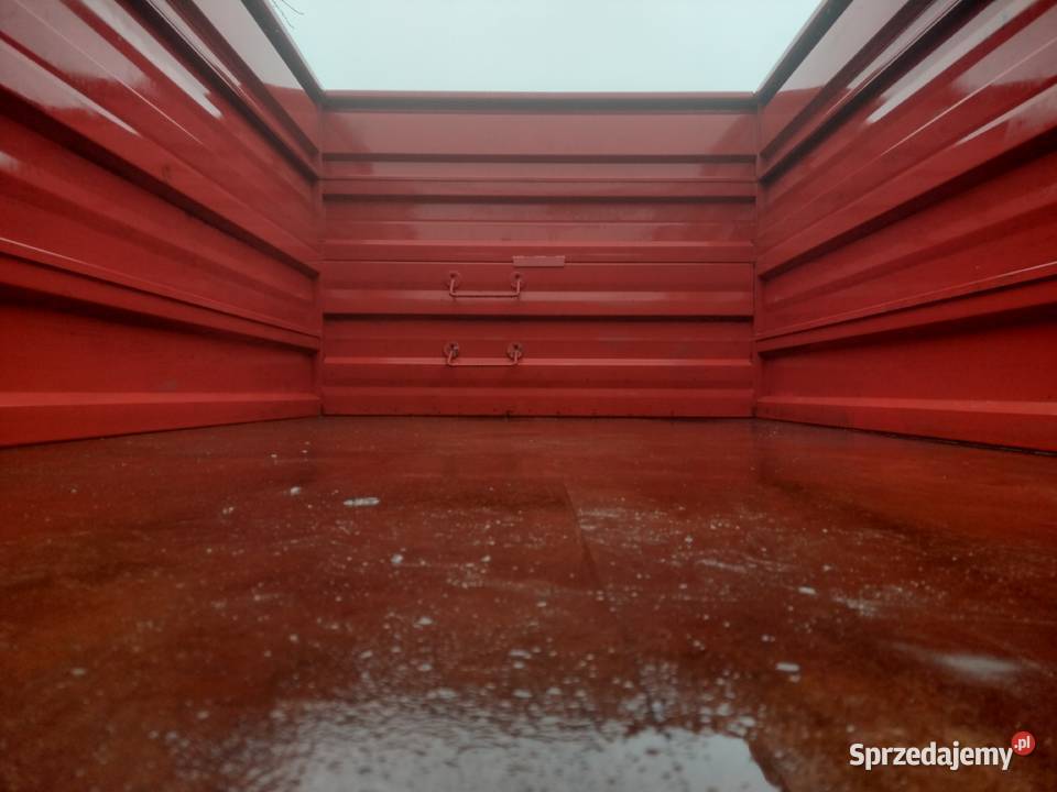 Przyczepa rolnicza tandem 8 ton wywrotka na tył Sośno