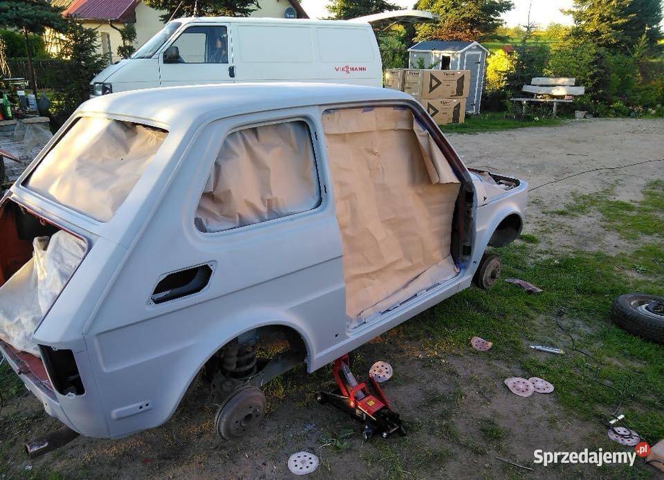 Polski Fiat 126p 650E swierzo przeglądzie 2/3 Kolbudy