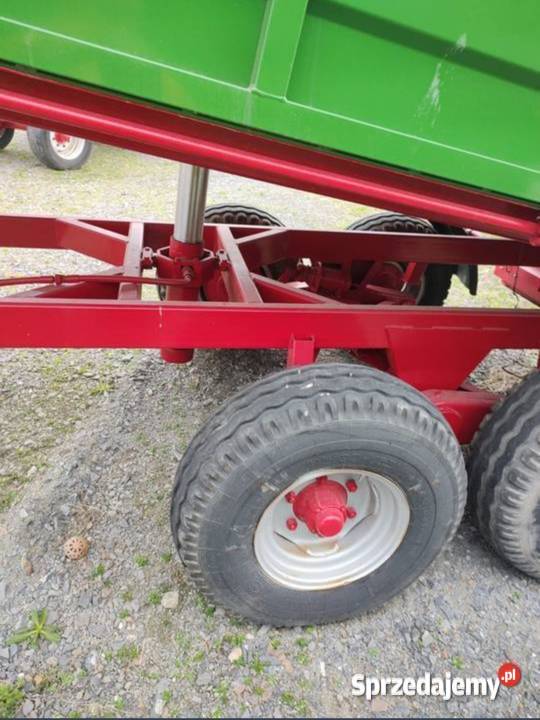Przyczepa Tandem 3 stronny wywrót Mokra
