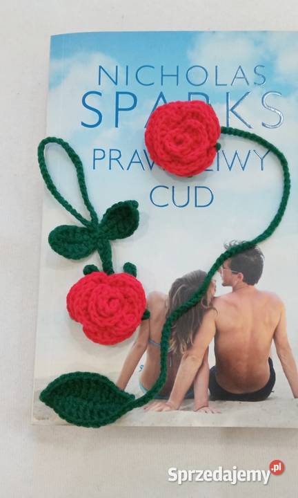 Różyczki wykonane na szydełku Łask sprzedam