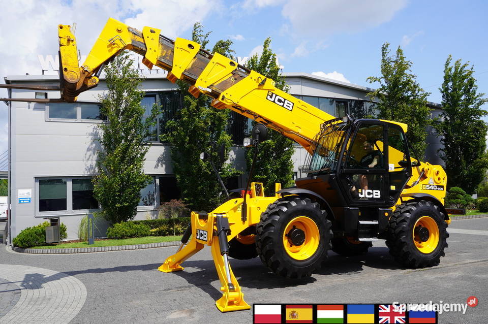 Ładowarka Teleskopowa JCB 540200 20 m zasięg pełny VAT Kraków sprzedam