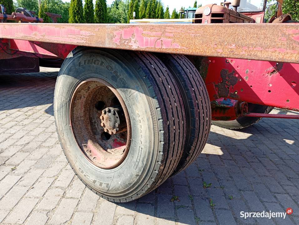 Przyczepa do słomy bel dłużyca 78 metra mocna Przyczepy rolnicze
