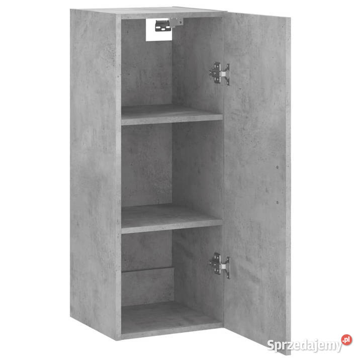 Szafka wisząca szarość betonu 345x34x90 WM828872