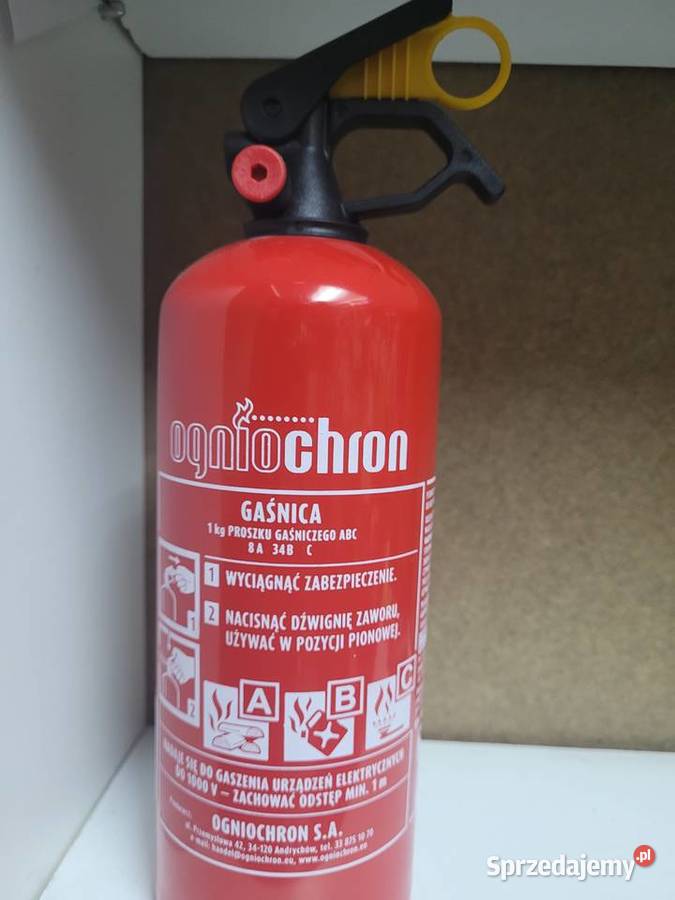Gaśnica proszkowa ogniochron 1 nowa mazowieckie Radom sprzedam