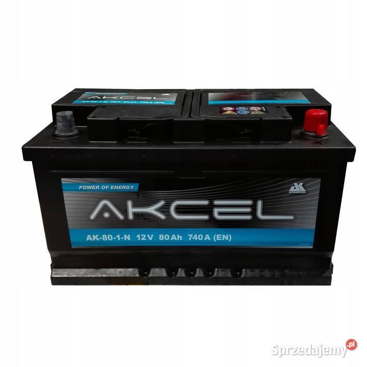 Akumulator 12V 80Ah 740A P Jelcz-Laskowice