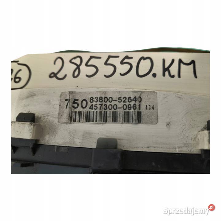 LICZNIK ZEGARY 8380052640 Toyota Yaris I 14 D4D Chełm