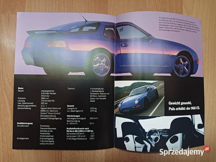 Katalog prospekt Porsche 911928968 Bieruń