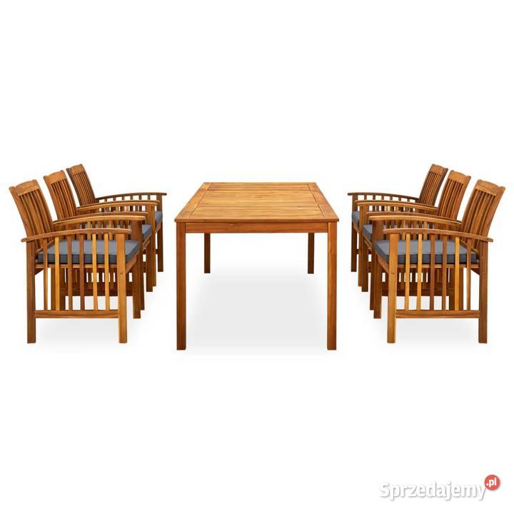 vidaXL 7cz zestaw mebli ogrodowych z mazowieckie Warszawa