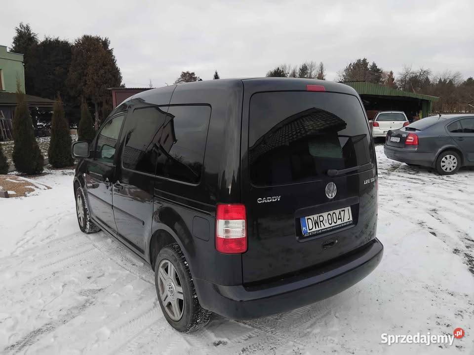 VW Caddy 19 tdi automat zarejestrowany na 7osób Rok produkcji 2005 Wrocław sprzedam