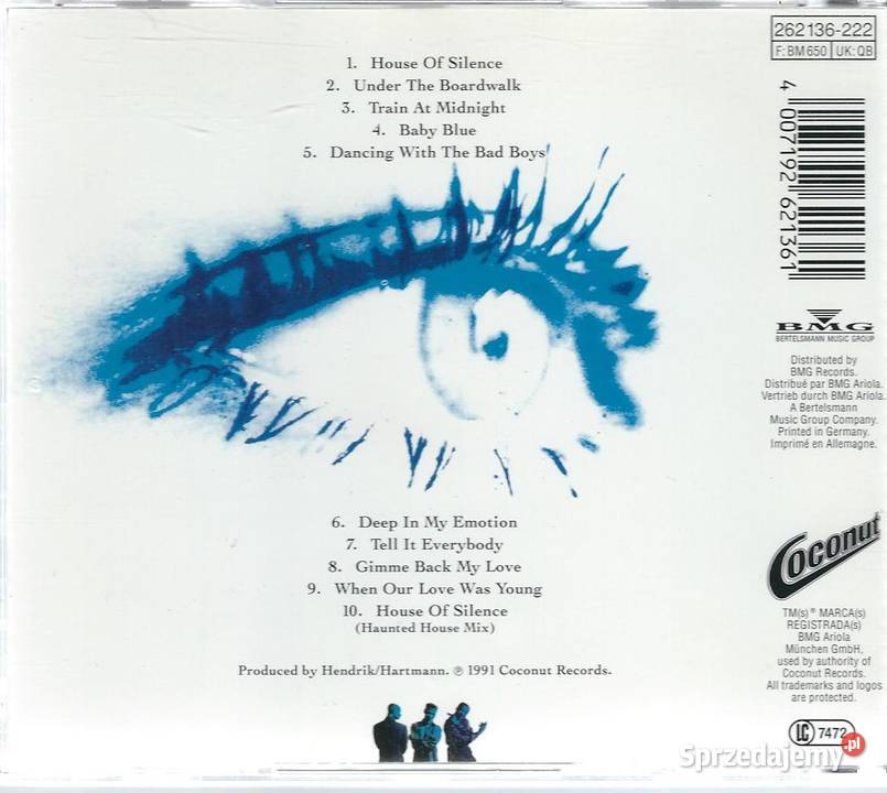 CD Bad Boys Blue House Of Silence 1991 Coconut Brwinów sprzedam