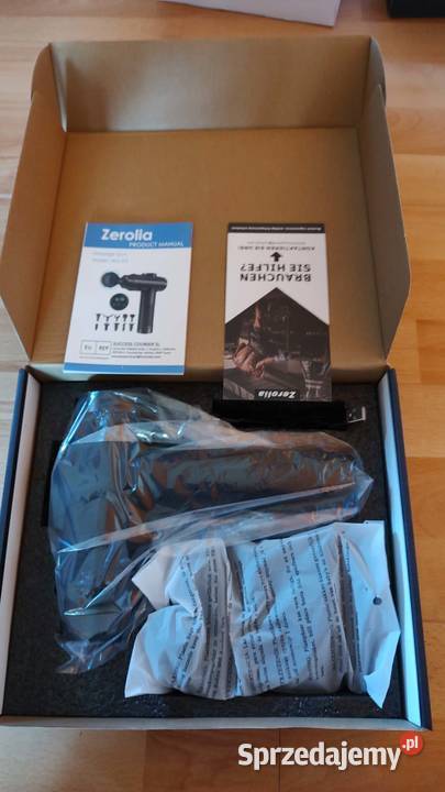 Pistolet do masażu ZEROLA A3 Sprzęt do ćwiczeń Książ Wielkopolski