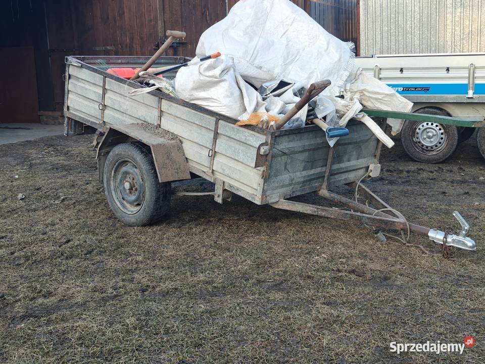 Przyczepka sam 2x1 zarejestrowana Kock