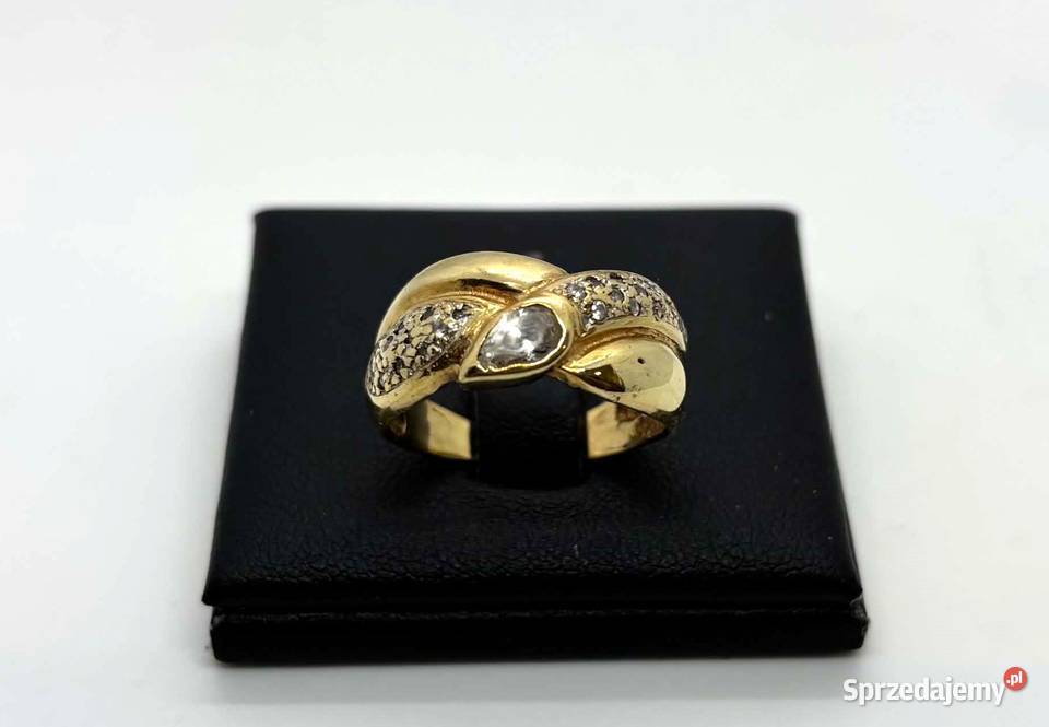 Złoty Pierścionek pr 585 487g R17 Elbląg