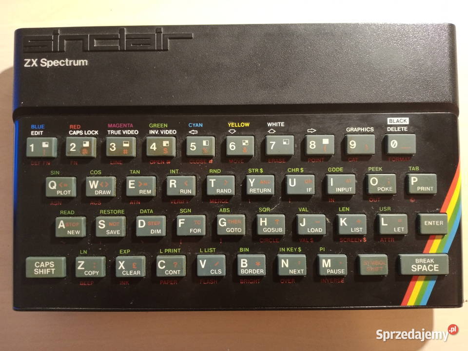 人気の春夏 Spectrum ZX Sinclair 48kB membrana NOWA akcesoriami, z ギター