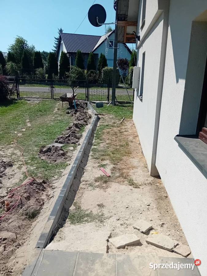 Usługi koparką usługi ogrodniczo porządkowe Tomaszów Lubelski