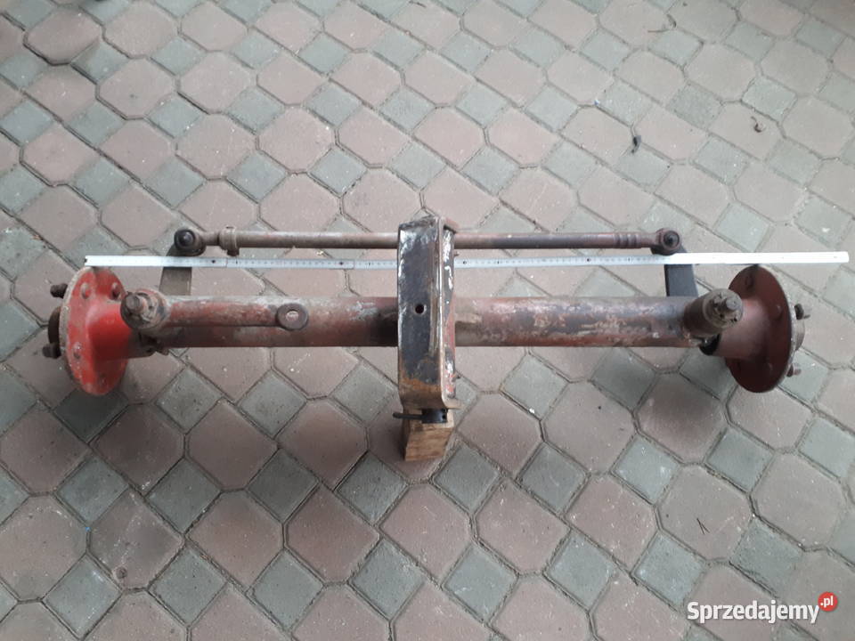 Oś skrętna z felgami Sędziszów Małopolski