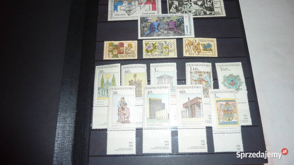 Klaser znaczków Czechosłowacja Bukowno