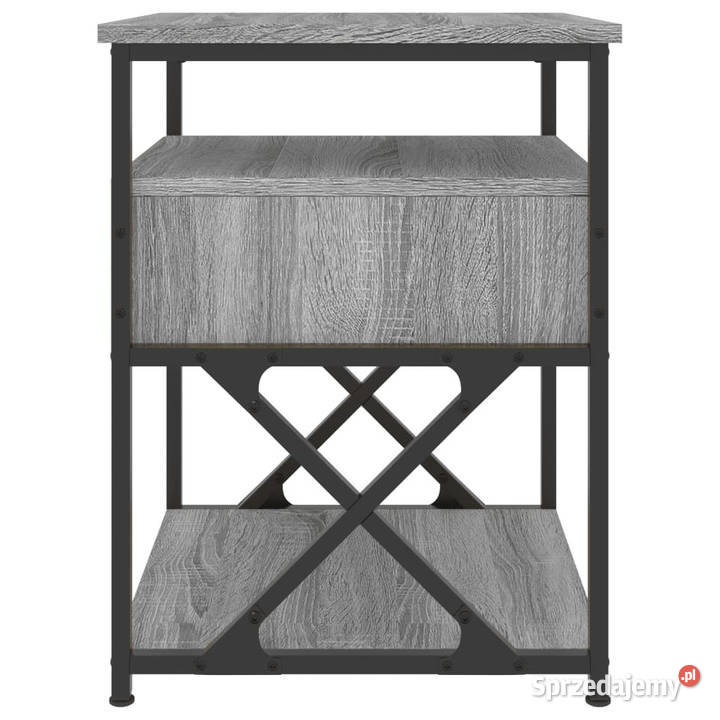 Szafki nocne 2 szary dąb sonoma 40x42x55 Nocne Meble Warszawa