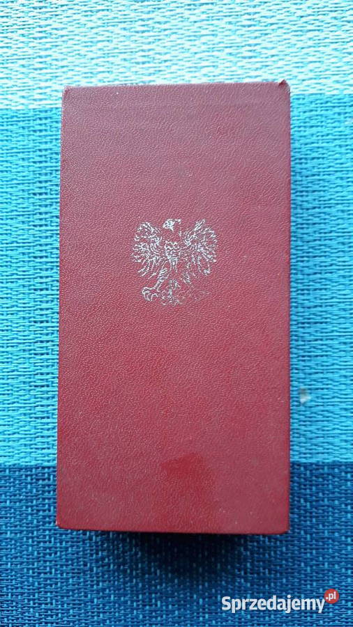 Odznaka PRL z pudełkiem orginał Tanio Sprzedam Aleksandrów Łódzki
