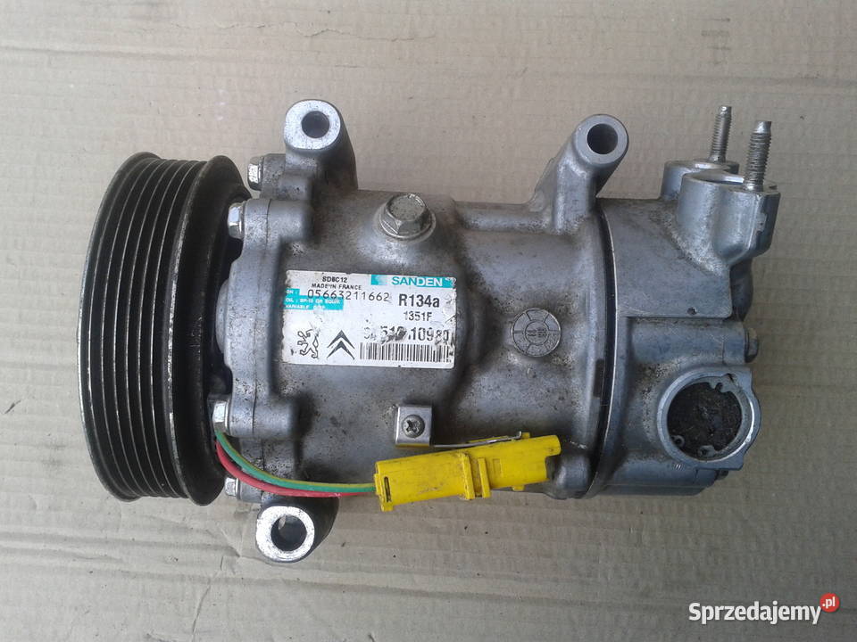 SPRĘŻARKA KLIMATYZACJI KOMPRESOR 9651910980 osobowe Chełm