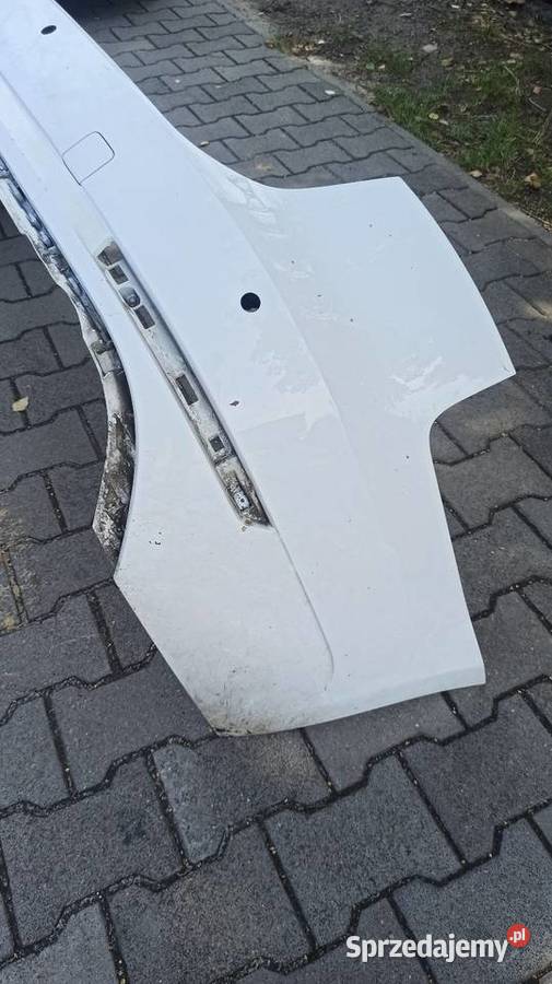 Zderzak tył tylny Audi A4 B9 kombi avant biały łódzkie Rogów sprzedam