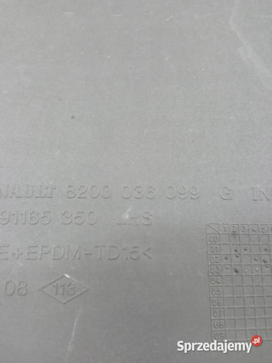 LISTWA DRZWI LEWY TYŁ KAROSERYJNA VIVARO B