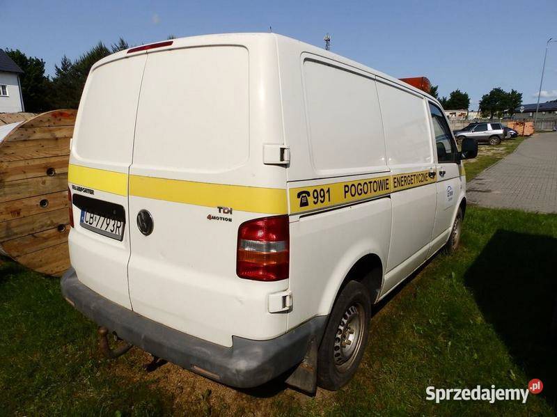 VOLKSWAGEN TRANSPORTER T5 2009 246000 ccm 131 Warszawa