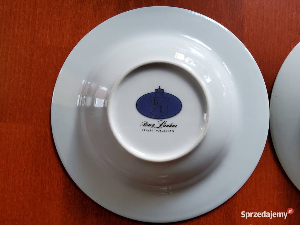 Zestaw 15 talerzy z porcelany Burg Lindau Oława sprzedam