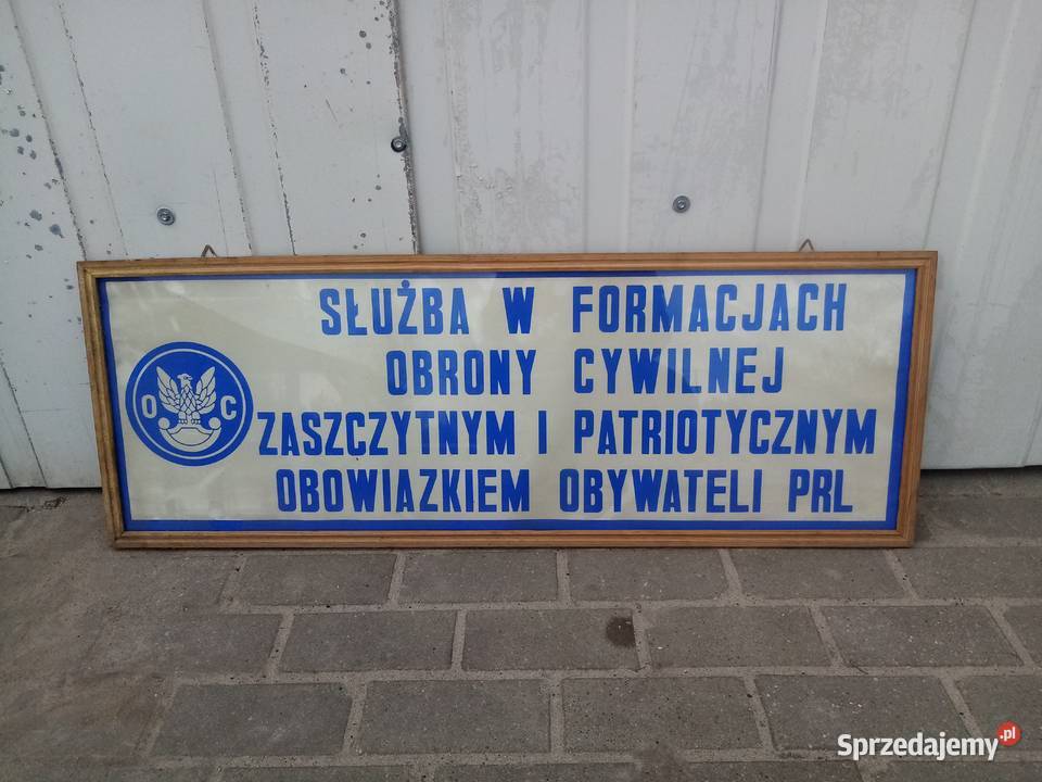 Tablice PRL Pozostałe Zgniła Struga