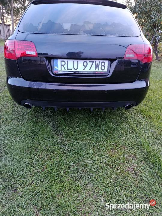 Audi A6 C6 27 TDI czarny A6 podkarpackie