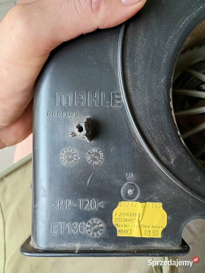 Wentylator wewnętrzny MAHLE AB 322 000P dmuchawa wielkopolskie Marcjanów