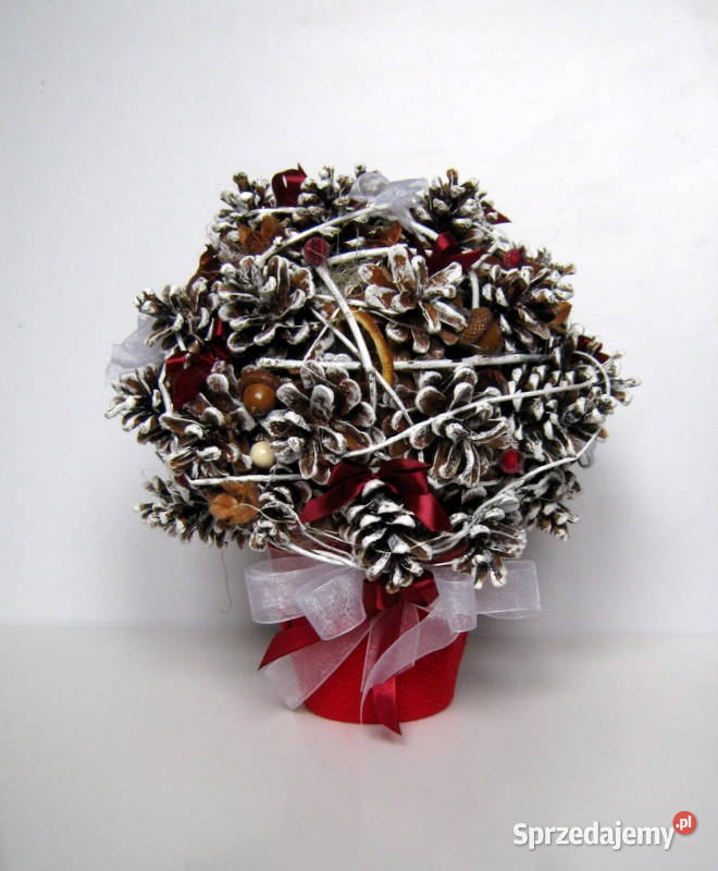 Choinka z szyszek z dodatkami Kraków