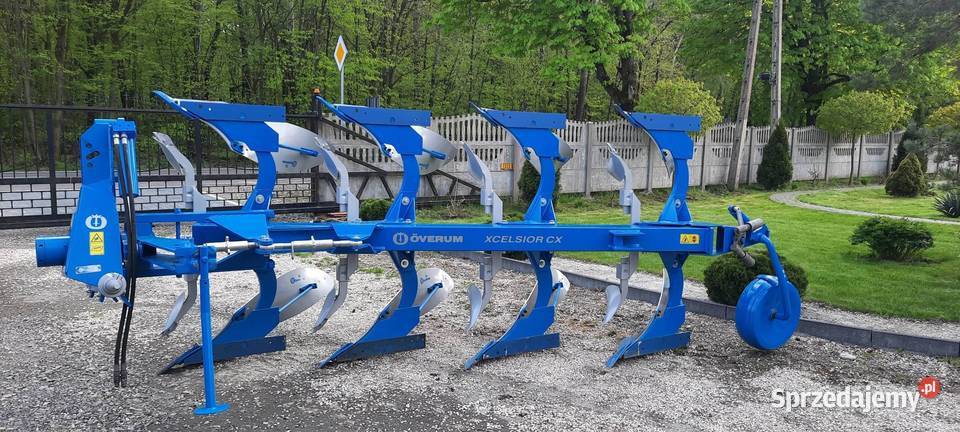 Pług obrotowy overum 4 skibowy zawieszany Niedrzwica Duża