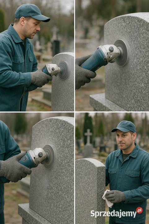 Odbudowa nagrobków pomników cennik Cmentarz Pozostałe Wrocław usługi budowlane