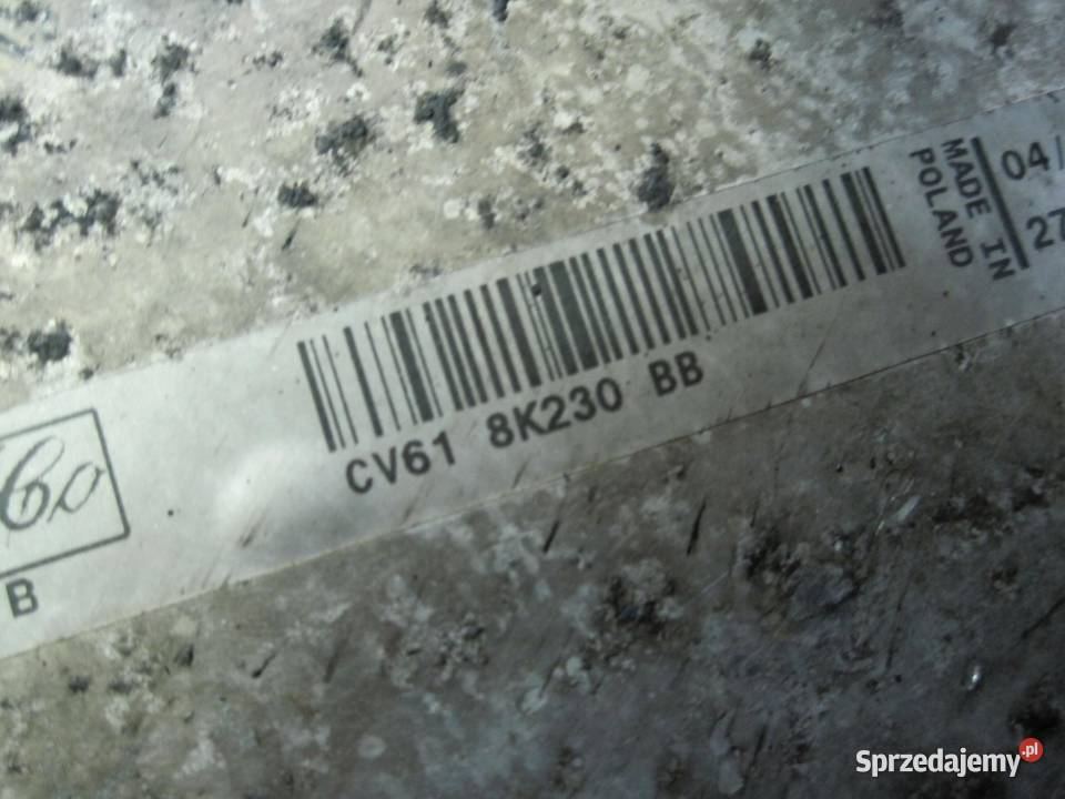 FORD FOCUS 16 TDCI 12r CV618K230BB CHŁODNICA sprzedam