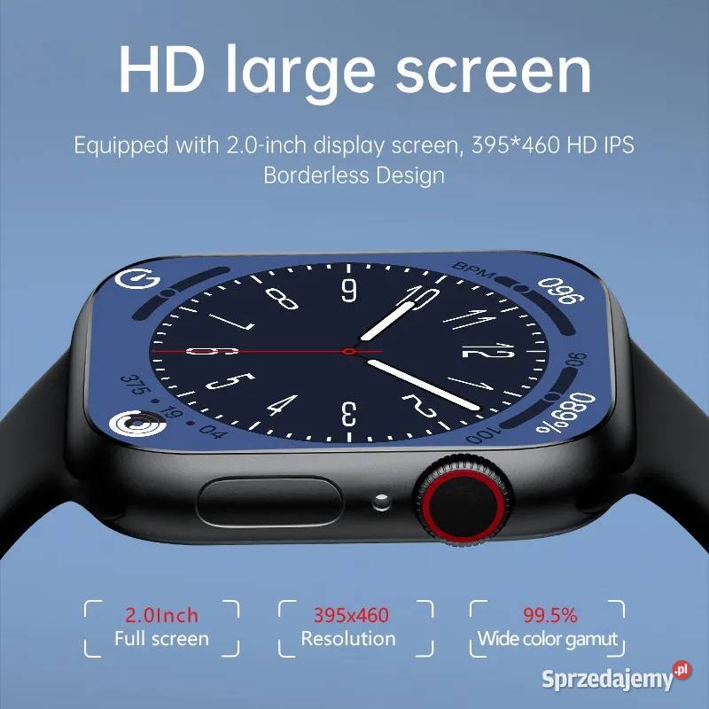 WS57 Smart Watch Men Women Bluetooth Call Kraków