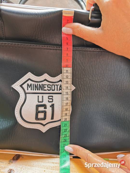 Torba na laptop turystyczna sportowa na pasek Łódź