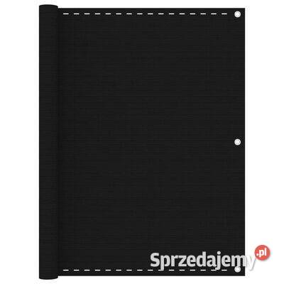vidaXL Parawan balkonowy czarny 120x300 Warszawa sprzedam