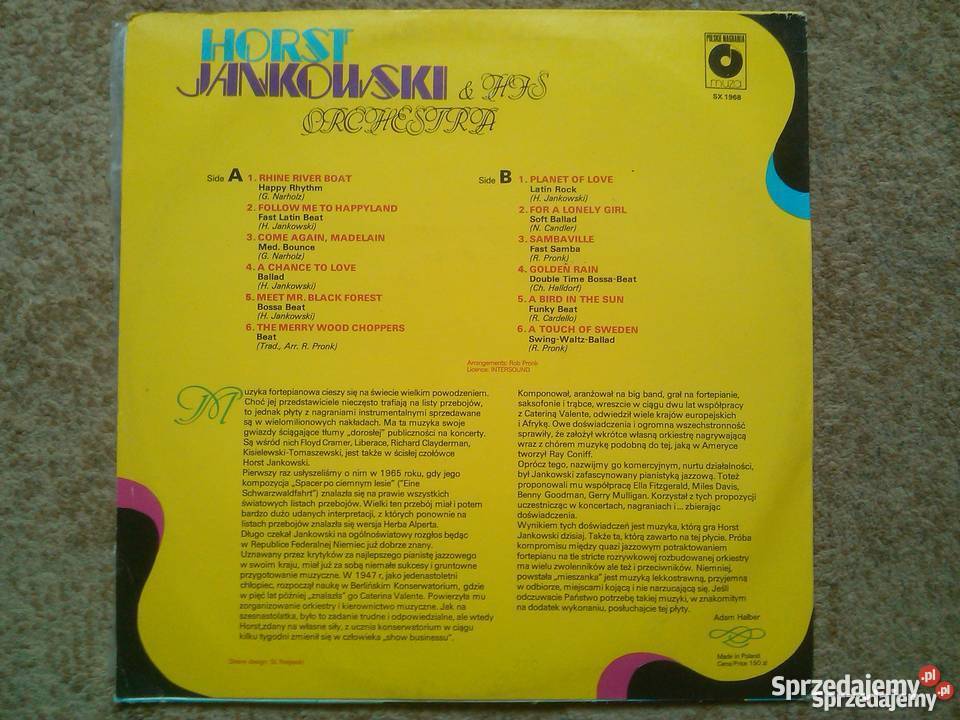 Płyty winylowe z muzyką rozrywkową lat 1 płyta Wronki