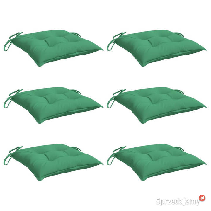 Poduszki na palety 6 zielone 50x50x7 tkanina Warszawa