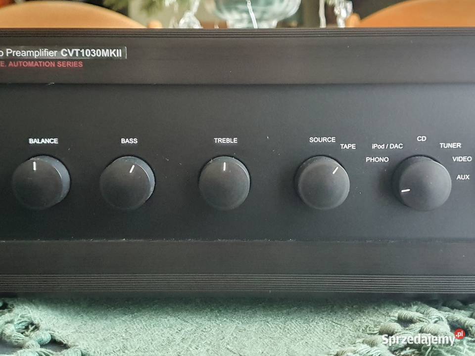 Przedwzmacniacz lampowy AMC CVT1030 MKII 2 x Wzmacniacze i pokrewne Piaseczno