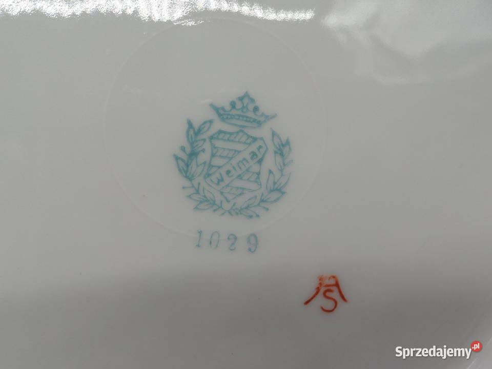 Talerz deserowy WEIMAR wielkopolskie Raszków