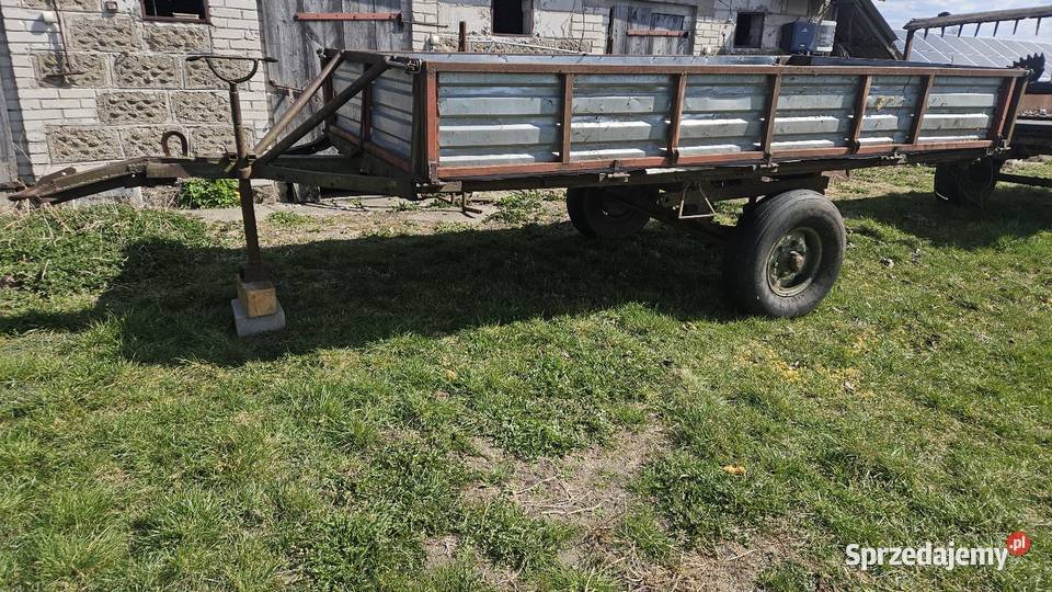 Sprzedam przyczepę jednosiowo Przyczepy rolnicze Łomża