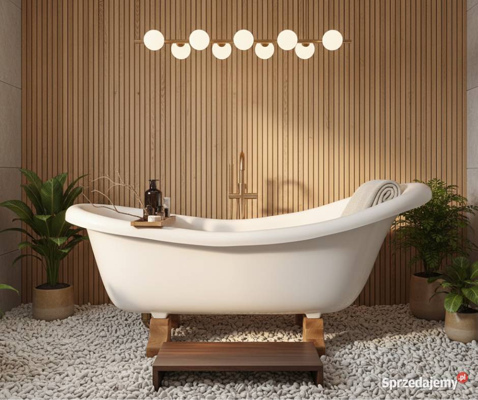 Wanna Wolnostojąca Rustykalna 170 retro lite