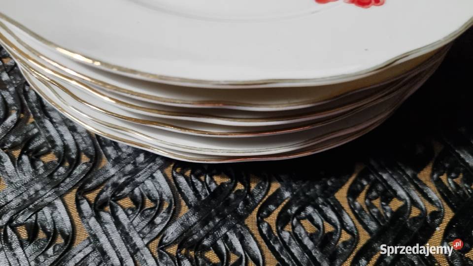 Talerze Obiadowe Głębokie 6 sztuk Wola Podłężna