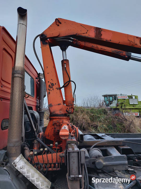Volvo FL12 z hds z żurawiem podnośnik Rejowiec Fabryczny