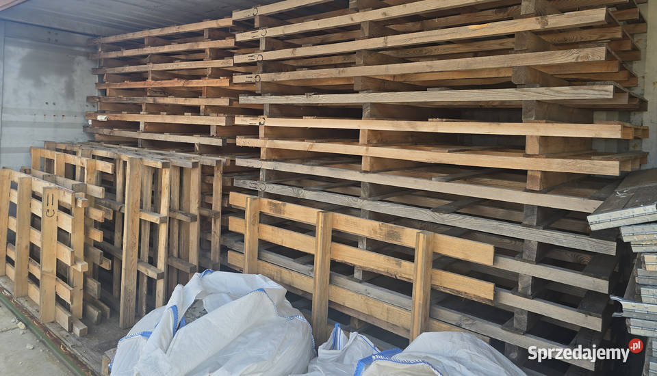 Sprzedam palety 80x120 100x120 100x200 125x250 Lubanie sprzedam