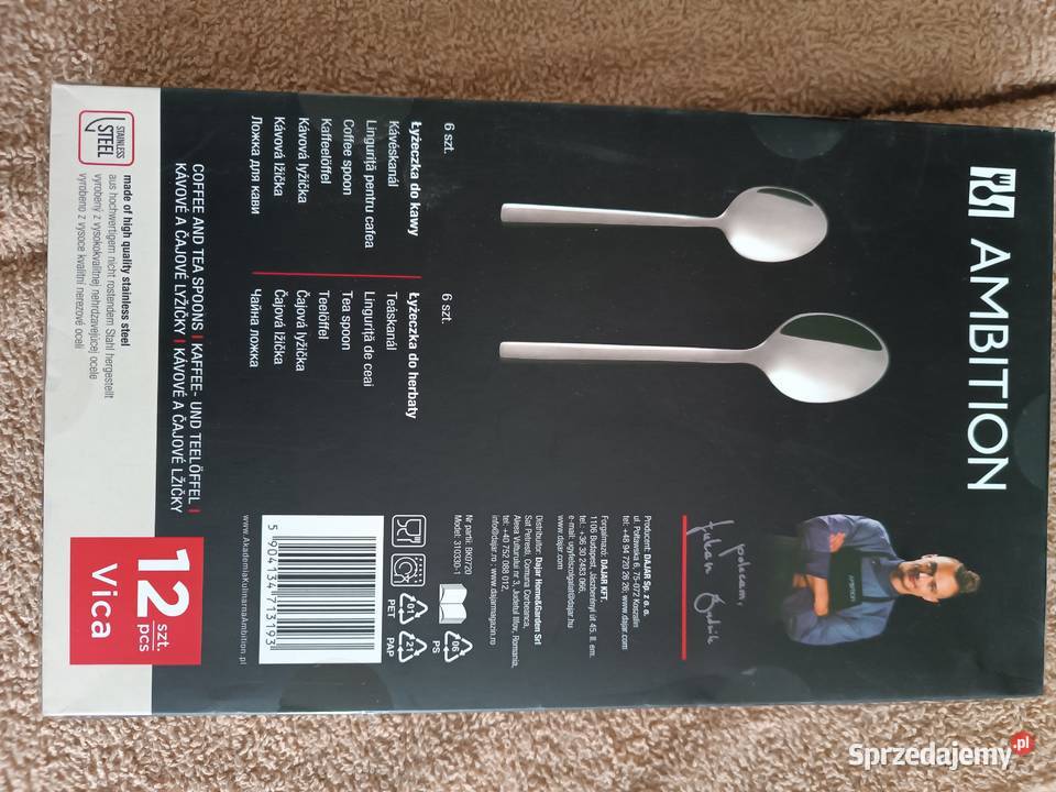 Łyżeczki do kawy i herbaty Ambition Vica opolskie Kędzierzyn-Koźle