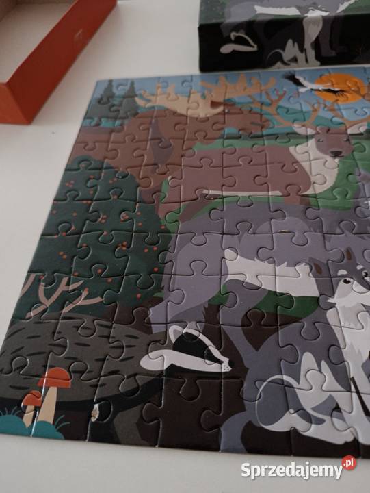 puzzle 150 elementów dziki świat Poznań